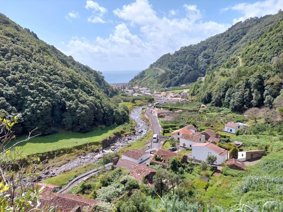 הוילה Faial da Terra Casa Do Sanguinho מראה חיצוני תמונה